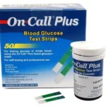 On Call Plus Glucose Test Strips – 50 Test Strips