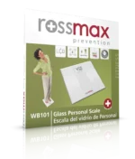 Rossmax WB101 Glass Personal Super Slim Electronic Scale - Image 2