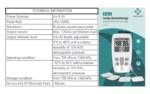Care Vision R-C4D 3 in 1 Combo Electrotherapy Tens Machine - Image 3