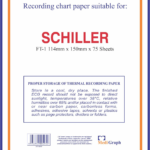 Schiller FT-1 ECG Chart Paper