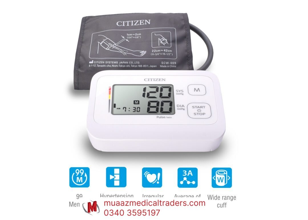 107_0_Citizen_CHU-305_BPM_USP-1 CITIZEN CHU-305 Upper Arm Digital Blood Pressure Monitor - Image 1