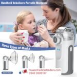 Medico NB-100 Rechargeable Noiseless Portable Mesh Nebulizer Machine - Image 2