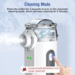 Medico NB-100 Rechargeable Noiseless Portable Mesh Nebulizer Machine - Image 3