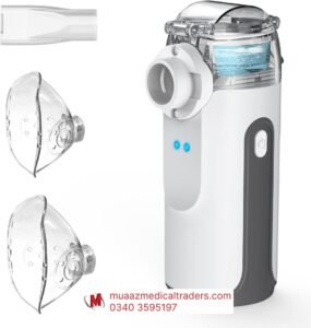 Medico NB-100 Rechargeable Noiseless Portable Mesh Nebulizer Machine - Image 10