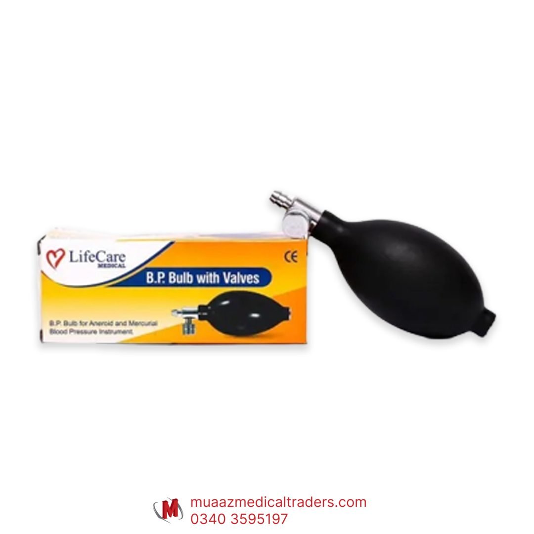 113_0_LifeCare-Bulb-With-Valves-1 LifeCare Latex Bulb for Sphymomanometer and Manual BP Apparatus - Image 1