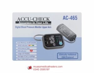 Accu-Check AC-465 Arm-Type Digital Blood Pressure Monitor - Image 3