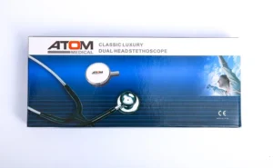 ATOM Classir Luxury Dual Head Stethoscope - Image 3