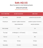 Sinocare UG Uric Acid & Glucose Monitor - Image 4