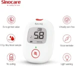 Sinocare Safe AQ Blood Glucometer with 10-Strips, 10 Lancets, 1 Pen & Pouch - Image 2