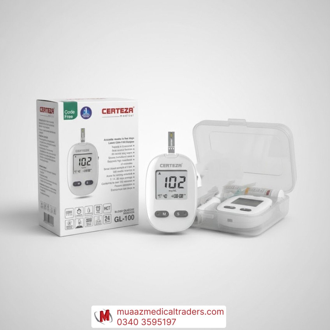 www.hamzasurgical.com - 1 Certeza GL 100 – Blood Glucose Monitor - Image 1