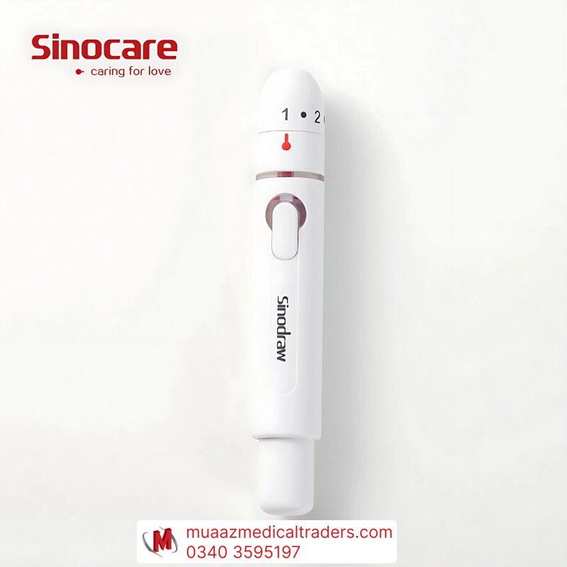 306_0_lancet-pen-for-round-lancet-sinocare-4-1 Sinocare Sinodraw Premium Pain-Free Lancing Device / Pen - Image 1