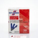 Inst-Answer Hemoglobin Test Strips (2×25 Strips)