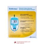 BioHermes Blood Glucose & HbA1c Testing Meter (with 12-Test Strips) - Image 2