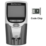 BioHermes HbA1c EZ 2.0 Glycohemoglobin Meter (with 25-Test Strips) - Image 2