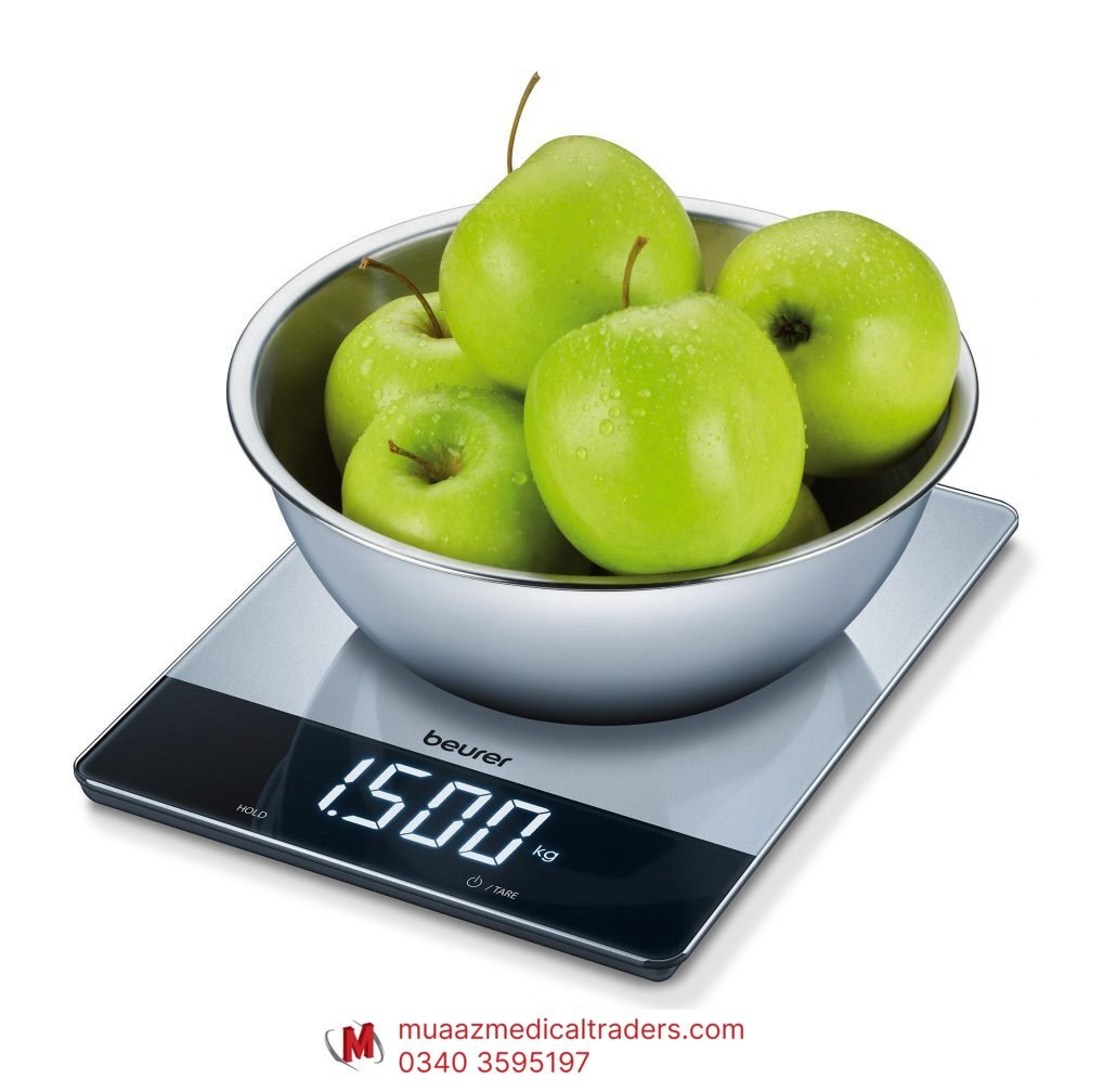 Beurer KS-34 XL Stainless Steel Kitchen Scale - Image 2