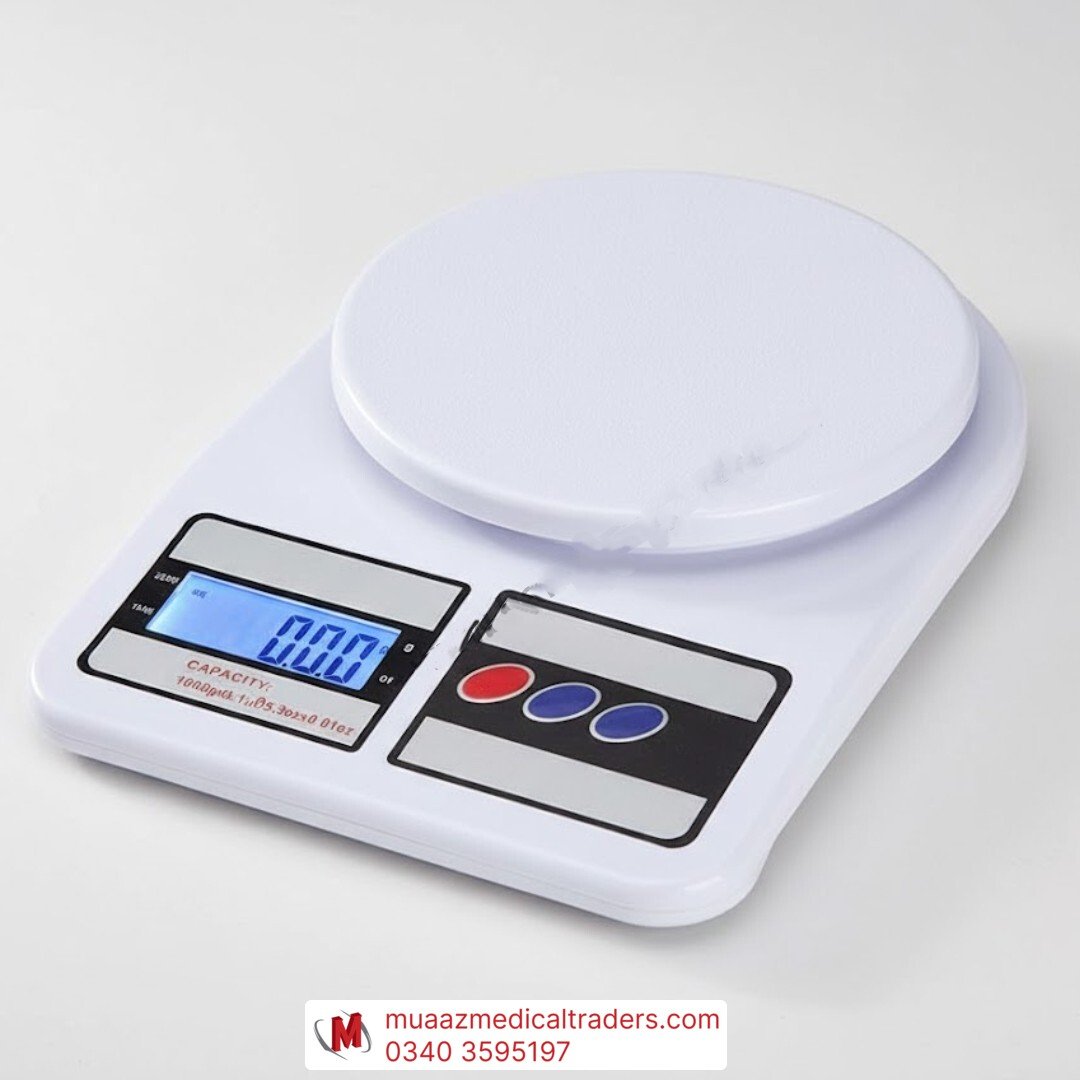 www.hamzasurgical.com - 1 SF-400 Digital Kitchen Weighing Scale – 1g to 10kg - Image 1