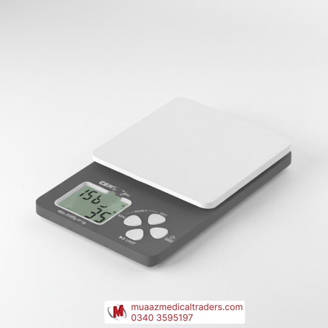 www.hamzasurgical.com - 1 Certeza KS-830 Digital Kitchen Scale With Timer - Image 1