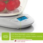 LAICA KS1019 Kitchen Scale with Bowl - Image 3