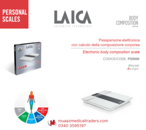 LAICA PS5000 Body Composition Electronic Scale - Image 3