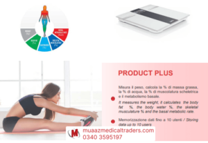 LAICA PS5000 Body Composition Electronic Scale - Image 4