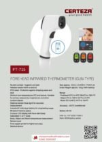 Certeza FT-715 Forehead Infrared Thermometer - Image 8
