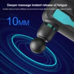 Blue Idea BLD-888 Deep Massage Facial Gun Massager - Image 4