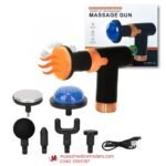 Blueidea JY-760 Plus Massager Gun with Hot and Cold Interchangeable Attachments