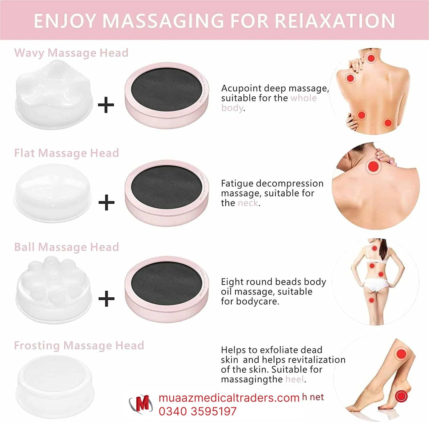 LifeCare LC-940 Body Relaxing Massager - Image 4