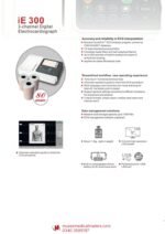 Biocare iE-300 3-Channel Portable ECG Machine - Image 2