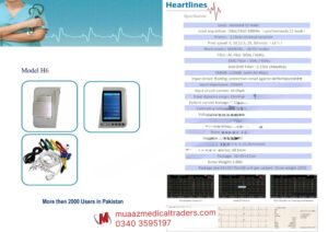 Heartlines H6 6-Channel ECG Machine - Image 3