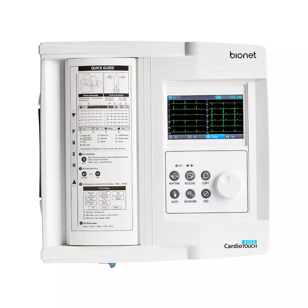 706_0_ECG-machine-in-Pakistan-Cardio-Touch-3000-1 BIONET 3000 CardioTouch Korean 12-Channel ECG Machine - Image 1