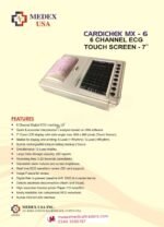 Medex CARDICHEK MX 6-Channel ECG Machine - Image 2