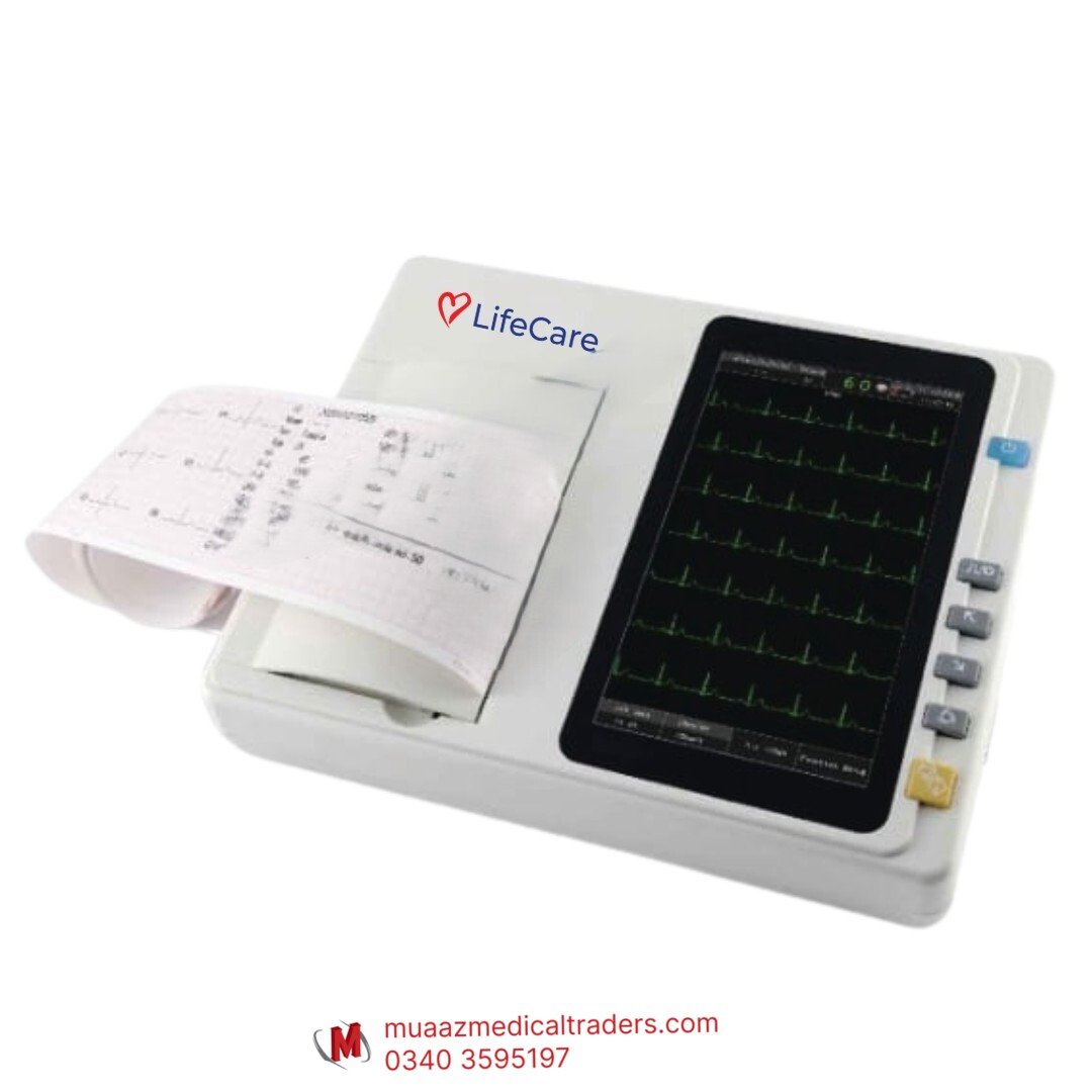 Untitled design - 1 LifeCare Medical LC-ECG3000 3-Channel ECG Machine - Image 1