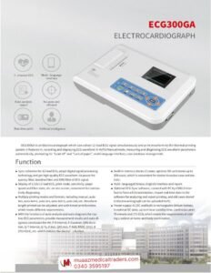 CONTEC 300GA 3-Channel ECG Machin - Image 6