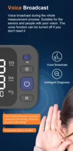 Certeza BM-350 Wrist Blood Pressure Monitor with Voice - Image 9