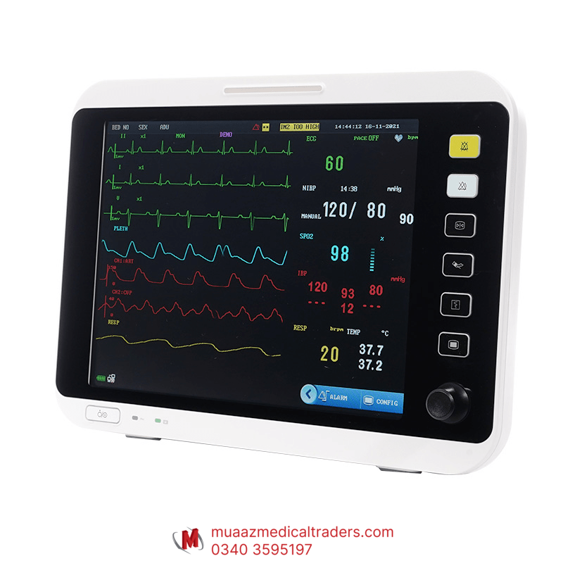 757_0_Cardiac-Monitor-YK-8000CS-Yonker-Medical-1-1-1 Yonker YK-8000CS Cardiac Monitor - Image 1