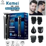 Kemei KM-1418 3 in 1 Rechargeable Trimmer - Image 3