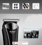 Kemei KM-1418 3 in 1 Rechargeable Trimmer - Image 4
