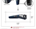 Kemei KM-632 Rechargeable Hair Trimmer - Image 7