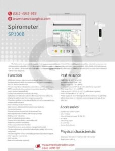 CONTEC SP100B Spirometer - Image 2