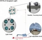 LUXTER LXR-S4 Shadow Less Operating Examination Light - Image 3