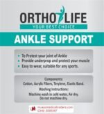 Ortholife Ankle Support (Pair) - Image 4