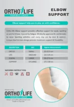 Ortholife Elbow Support (Single Piece) - Image 4