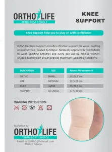 Ortholife Knee Support (Single) - Image 3