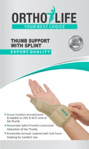 Ortholife Thumb Support with Splint - Image 3