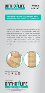Ortholife Wrist Splint - Image 3
