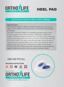 Ortholife Heel Pads 1-Pair - Image 3