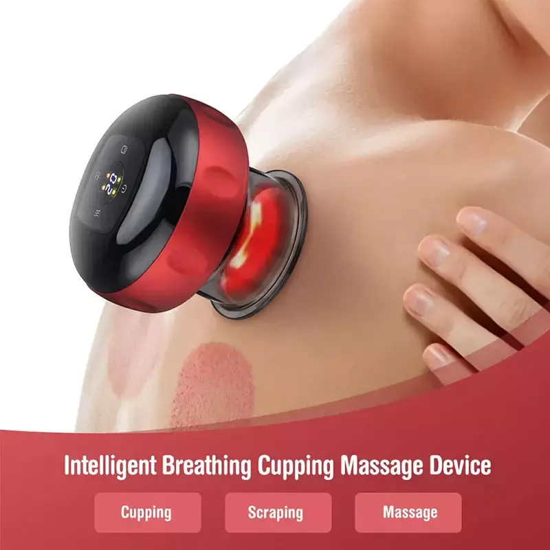 951_0_H90f4a7f15e924923a123b51ea415677dY-1 Smart Electric Cupping Therapy Device with Infrared Heat & Vacuum - Image 1