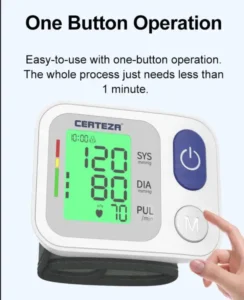 Certeza BM-303 Wrist Blood Pressure Monitor - Image 4