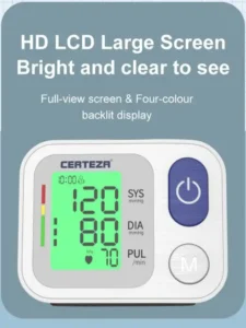 Certeza BM-303 Wrist Blood Pressure Monitor - Image 6